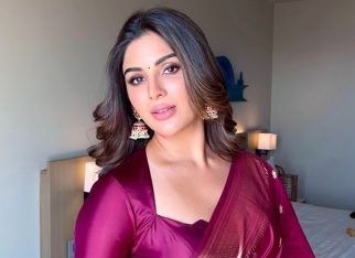 Samyuktha trains in sword fighting under Baahubali and RRR stunt master King Solomon for Swayambhu