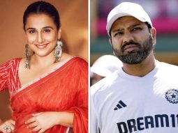 Vidya Balan’s team REACTS on her post for Rohit Sharma; clarifies it is “not PR-generated, but genuine”: “She was moved by his grace under pressure”