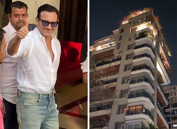 Saif Ali Khan’s home lights up in celebration as he returns dwelling after stabbing incident : Bollywood Information – Bollywood Hungama