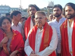Naga Chaitanya, Sai Pallavi seek blessings at Tirupati ahead of Thandel release