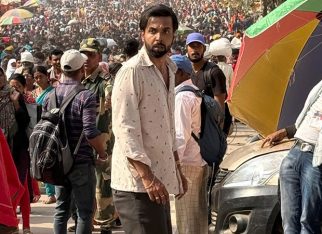 Abhishek Banerjee shoots a film at the Maha Kumbh Mela in Prayagraj