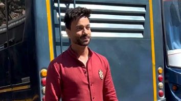 Ankita Lokhande’s Husband Vicky Jain papped in a red kurta