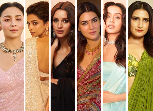 Alia Bhatt, Deepika Padukone, Triptii Dimri, and more: Saree looks to bookmark