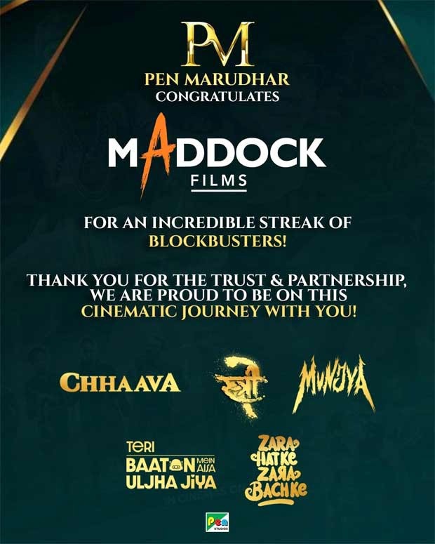 Big screens, big dreams, and even bigger successes - Maddock Films reigns supreme!