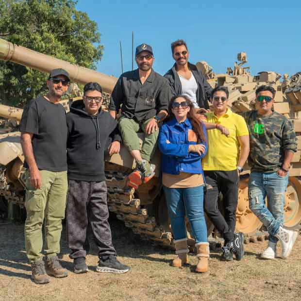 Sunny Deol joins Border 2 battalion as filming continues in Jhansi