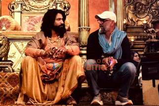 Chhaava on the sets