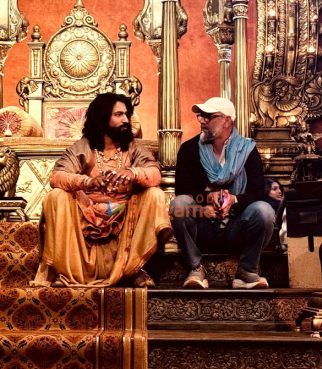 Chhaava on the sets