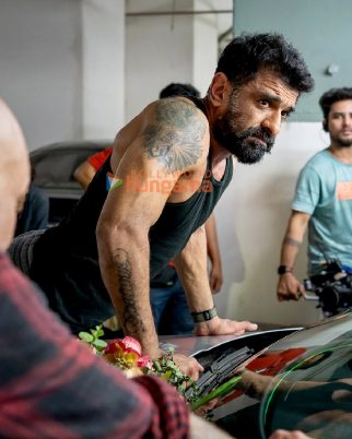 On The Sets Of The Movie Dhoom Dhaam