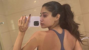 Janhvi Kapoor gets sunburnt while shooting for Param Sundari in Kochi