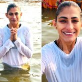 Kubbra Sait visits Maha Kumbh Mela; Deva actress says, "Ganga welcomed me with her graciousness"