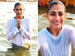 Kubbra Sait visits Maha Kumbh Mela; Deva actress says, “Ganga welcomed me with her graciousness”