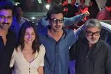 Love & War trio Vicky Kaushal, Alia Bhatt, & Ranbir Kapoor papped with their director Sanjay Leela Bhansali