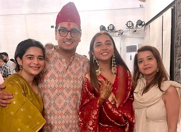 Mithila Palkar drops UNSEEN photos from Prajakta Koli and Vrishank Khanal’s marriage