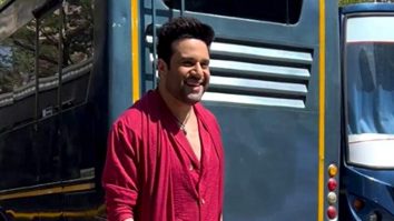 Our most known legend of comedy Krushna having a lil chit chat with the paps