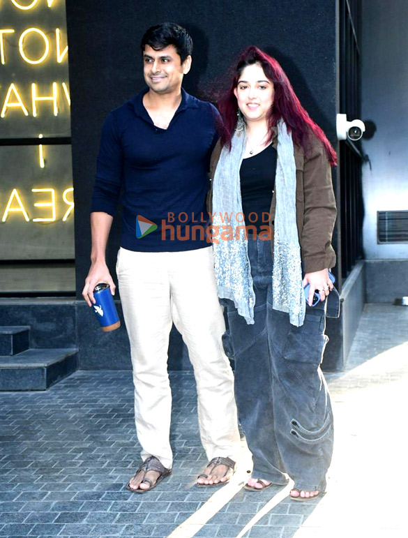 photos aamir khan ira khan and nupur shikhare grace the special screening of loveyapa 2
