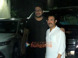 Photos: Aamir Khan and Junaid Khan snapped in Bandra