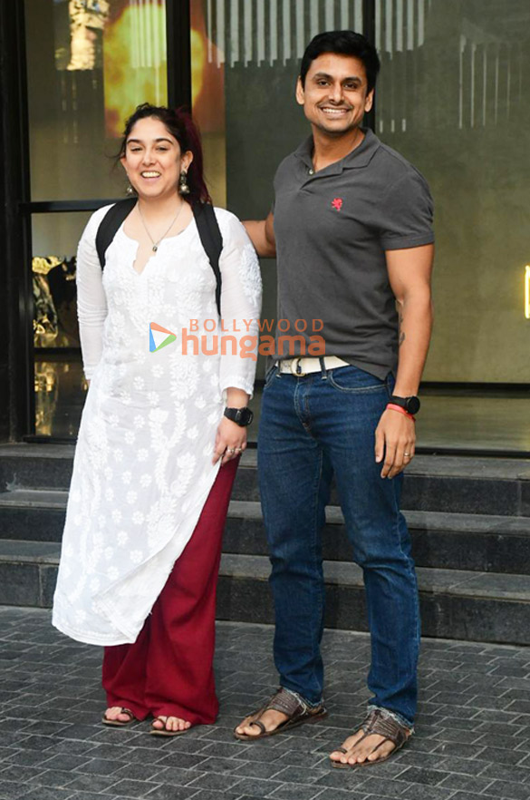 photos ayushmann khurrana kiran rao ira khan and others grace the special screening of loveyapa at excel entertainments office 1