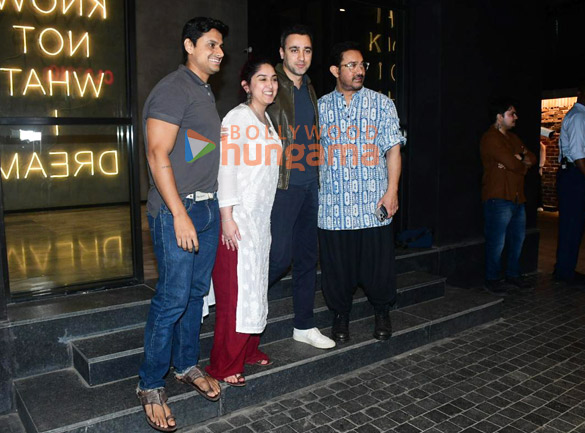 photos ayushmann khurrana kiran rao ira khan and others grace the special screening of loveyapa at excel entertainments office 5 3