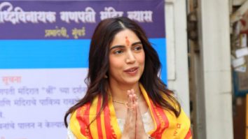 Photos: Bhumi Pednekar snapped at the Siddhivinayak Temple in Mumbai