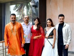 Photos: Bobby Deol, Prakash Jha, Aaditi Pohankar, Tridha Choudhury and others snapped during Ashram 3: Part 2 promotions