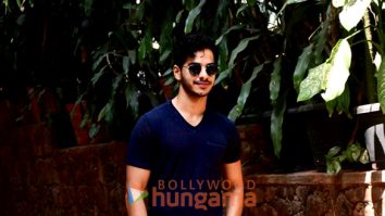 Photos: Ishaan Khatter spotted outside Krome Studio in Bandra