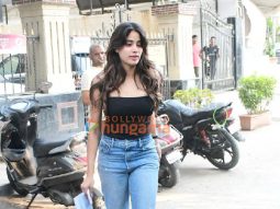 Photos: Janhvi Kapoor snapped outside Dharma Productions office in Khar