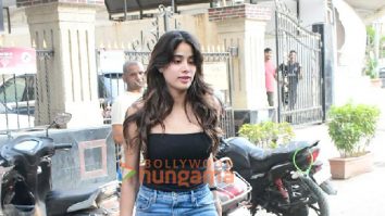 Photos: Janhvi Kapoor snapped outside Dharma Productions office in Khar