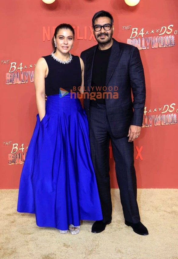 photos kajol ajay devgn sahher bambba shashank khaitan and others grace the premiere of the bads of bollywood 11007