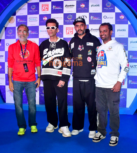 photos karan johar and shashank khaitan snapped attending pickleball championship 4