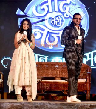 Photos: Khushi Dubey, Zayn Ibad Khan and others snapped at the launch of Jaadu Teri Nazar – Dayan Slayer