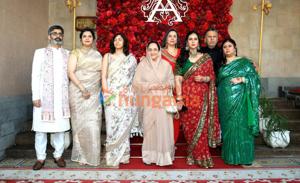 photos mihir ahuja tina ambani and others attend aadar jain and alekha advanis wedding ceremony 2