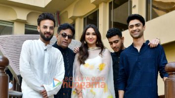 Photos: Nikita Dutta, Ram Madhvani and others snapped promoting their web series The Waking of a Nation