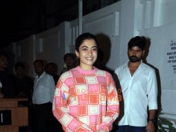 Photos: Rashmika Mandanna snapped in Bandra