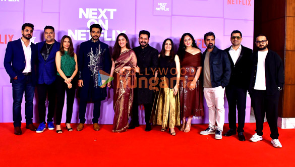 photos saif ali khan rajkummar rao surveen chawla rana daggubati venkatesh daggubati kriti kharbanda arjun rampal and others grace the launch of netflix slate 2025 2