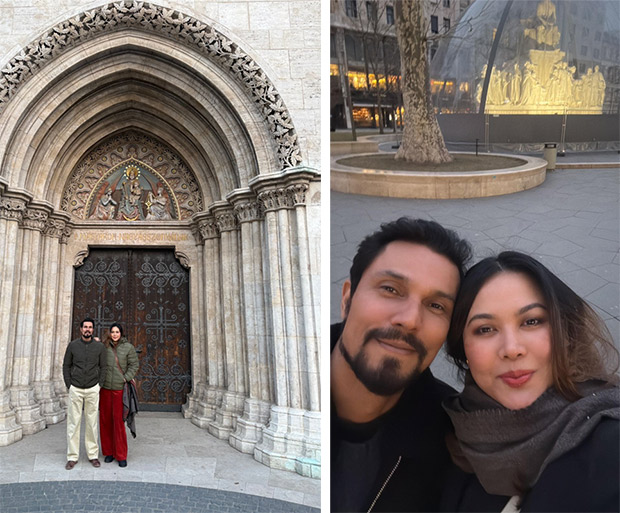 Randeep Hooda spends quality time with wife Lin Laishram amid Matchbox shoot in Budapest