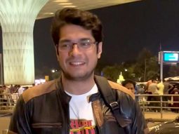 Loveyappa hero Junaid Khan papped at the airport