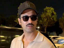 Our Chhaava Vicky Kaushal spotted at the airport in his dashing look