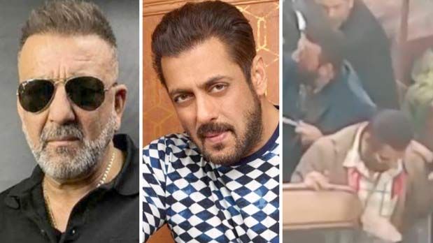 LEAKED! Sanjay Dutt joins Salman Khan for the shooting of their Hollywood cameos in Saudi Arabia; video goes viral