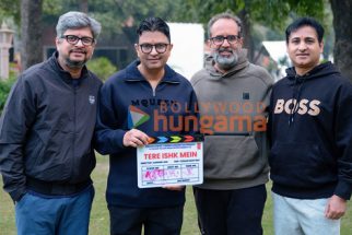 Tere Ishk Mein on the sets