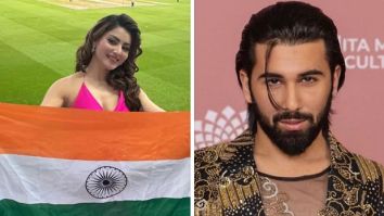 Urvashi Rautela and Orry set the stage on fire with ‘Dabidi Dibidi’ at India vs Pakistan match at ICC Champions Trophy