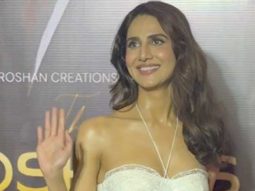 Vaani Kapoor in a bright white fairy dress