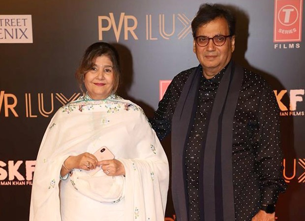 Subhash Ghai, and wife Mukta Ghai
