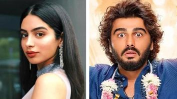 Khushi Kapoor cheers for brother Arjun Kapoor as Mere Husband Ki Biwi hits theatres; watch