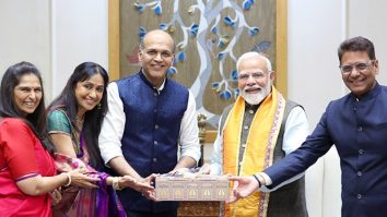 Ashutosh Gowariker and Sunita Gowariker invite Prime Minister Narendra Modi to son Konark’s grand wedding