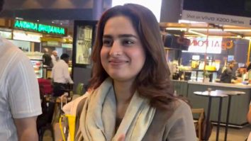 Gorgeous Ayesha Khan papped at the airport