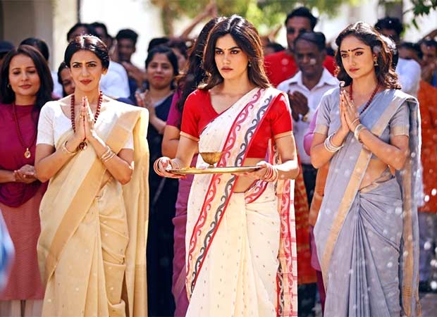 आदिती पोहंकर बाबा नीरला और पम्मी के बीच एक बादाम आश्रम में कार्बनिक बंधन को दर्शाता है; कहते हैं, 