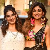 Shilpa Shetty and Raveena Tandon share fun banter and pose on Indian Idol set, watch