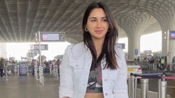 Airport fashion done right! Nikita Dutta poses for paps