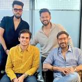 Ajay Devgn announces his AI company Prismix along with Danish Devgn, actor Vatsal Sheth, and Sahil Nayar
