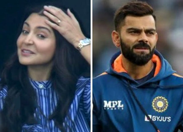 Watch: Anushka Sharma REACTS as Virat Kohli gets out for 11 in India vs New Zealand match